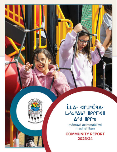 cover of community report from 2023-2024